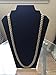 Men's Hip-Hop 30 Inch 14k Gold Plated Cuban Link Curb Chain Necklace with Diamond Heavy Cuts By Naivo-LSDMY Store