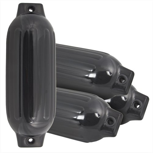 Best Choice Products Case of (4) 27" X 8.5" Boat Fenders Bumper Boat Docking Protection Heavy Duty