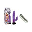 Pipedream Products Waterproof Bunny Wall Bangers Purple Adult Sex Toy Kit