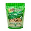 Dog Dental Supplies - Organic Breath & Tartar Wafers for Dogs - 10 Ounces - Made in USA