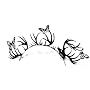 Paperself Regular Eyelashes Deer & Butterfly 1 pai&hellip von Paperself