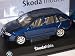 SKODA FABIA 1 I KOMBI COMBI DEEP SEA BLUE METALLIC BLAU 124AB004K 1/24 ABREX MODELLAUTO MODELL AUTO