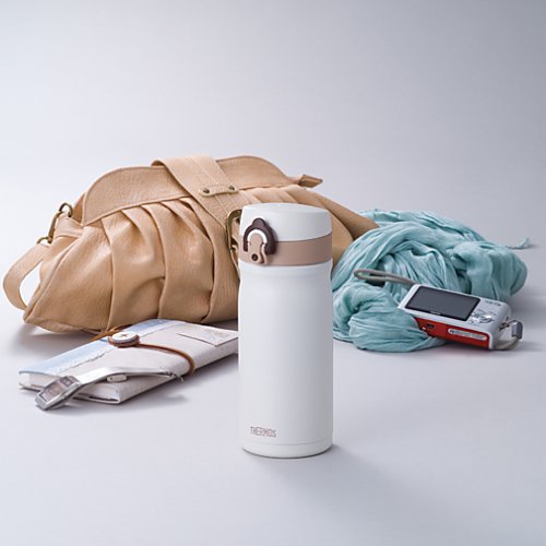 Cover image : THERMOS 真空断熱ケータイマグ 【ワンタッチオープンタイプ】 0.35L バニラ JMY-350 VAN