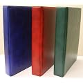 Salisbury 4-ring stamp album with 50 leaves.
