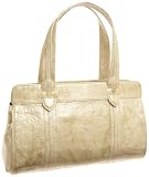 MONSAC Iris Croco Patent Handheld Bag