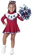 Red Toddler Cheerleader Costume