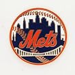 New York Mets Cloisonne Pin w/Jewelry Card