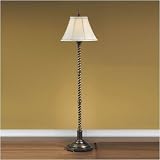 Murray Feiss FL6172FG Cityscape One Light Floor Lamp in Polished Nickel