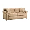 Canyon Microsuede Sleeper Sofa - Khaki (Full)