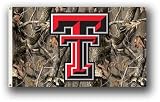 BSI Texas Tech Red Raiders Realtree Camo 3x5 Single Sided Flag