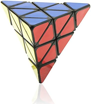 YONGJUN Pyraminx Cube Speed Cube Puzzle Black 3.89inches