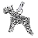 Pet Themed Jewelry Sterling Silver Schnauzer Dog Charm
