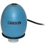 CARSON MM-480B ZORB USB DIGITAL MICROSCOPE WITH 35X OPTICAL ZOOM (SURF BLUE)