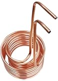 Quick Chill Double Coil Immersion Chiller with 3/8" Tubing, Copper