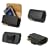 AUTHENTIC CELLET BLACK NOBLE LEATHER CASE POUCH for MOTOROLA RAZR V3 / V3i / V3m / V3xx / V3t / V3r / Samsung T809, T629, A707 SYNC, A900 / SANYO 6600 KATANA / KATANA 2, 6650 / LG VX8700 SHINE - CELLET RETAIL PACKAGING