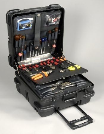 "Military-Ready" XL Jumbo 3-Pallet Tool Case (with built-in cart)