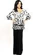 The Olian Silk Elastic-gathered Blouson Tunic