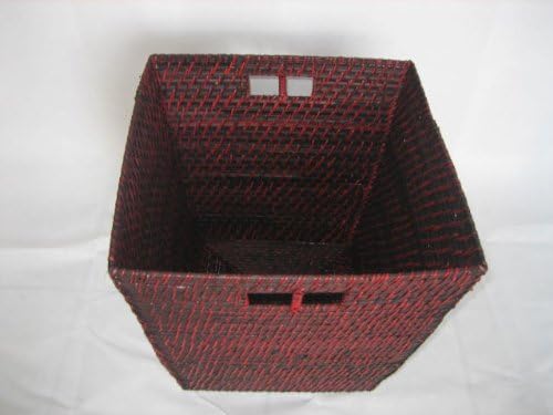 RT430172- Rattan Storage Basket or Storage Bin with Double-window Handles