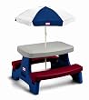 Little Tikes Easy Store Jr. Play Table with Umbrella