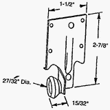 Prime Line Prod. 221240 Rear Roller Bracket