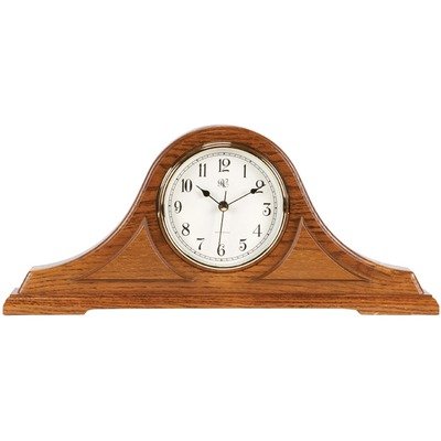 Mantel Radio Controlled Clock in Oak