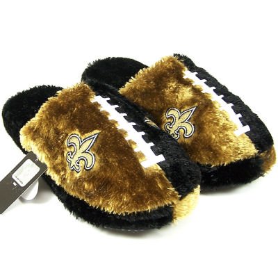 Buy NEW ORLEANS SAINTS OFFICIAL LOGO HIMO SLIPPERS SZ LARGE by Forever Collectibles