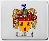 Diggs Family Shield / Coat of Arms Mouse Pad