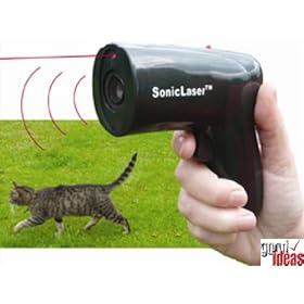 SonicLaserTM Animal Chaser (675)-Humane instant pest/animal deterrent.
