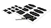 Premium White Liquid Chalk Marker w/ 32 Reusable Chalkboard Labels - Reversible Tip (6mm) & Bonus Creative Idea Ebook