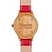 WOODIES Red Bamboo Wood Watch