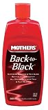 Mothers 6108 Back To Black Bumper and Trim Dressing. 8 oz., pack of 6