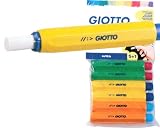 Giotto - Sachet de 6 porte-craies Giotto, couleurs assorties