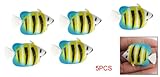 5 PCS Plastic Floating Fish Decoration for Aquarium Tank image