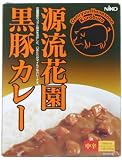 埼玉 源流花園黒豚カレー 中辛 200g