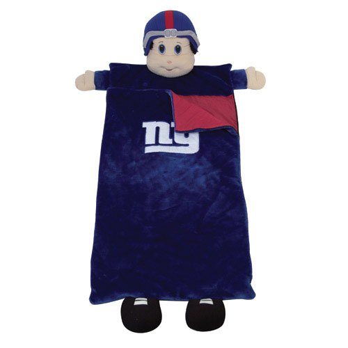 New York Giants NFL Plush Team Mascot Sleeping Bag (72-inch)