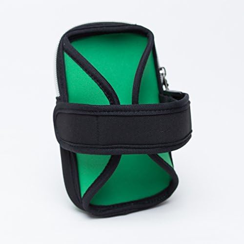 Gesanflower Cycling Running Sport Outdoor Arm Band Wrist Wallet Cell Phone Key Pouch Bag Travel Storage Bag Box for iPhone 6/6 Plus/6S/6S Plus Samsung Galaxy S6/S6 Edge (Green)