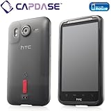 【ストラップホールつき】CAPDASE SoftBank 001HT / HTC Desire HD Soft Jacket 2 XPOSE with Screen Guard Crystal Clear, Clear Black 「ソフトバンク 001HT / HTC デザイアHD」専用 ソフトジャケット2XPOSE （クリスタル・クリアー 液晶保護シート 付き） クリアー・ブラック SJHCA9191-P201
