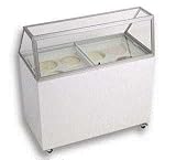 Excellence EDC-8 Ice Cream Dipping Cabinet Straight Glass 8 can