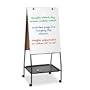 Best-Rite 33250 Wheasel Easel Adjustable Melamine Dry Erase Board, 28 3/4 x 59 1/2 Inches, White
