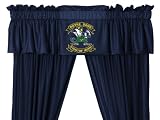 Best Quality Locker Room Valance - Notre Dame Fighting Irish NCAA /Color Midnight Size 88 X 14