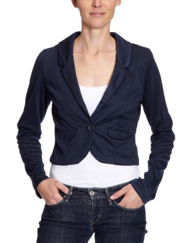 VERO MODA Damen Blazer 10078434, Gr. 36 (S), Blau (DARK NAVY) Preisvergleich