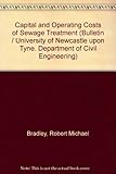 Capital and operating costs of sewage treatment