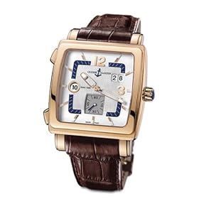 Ulysse Nardin Men's Quadrato Dual Time Watch #246-92/600