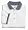 White/navy