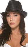 Sexy Black Pinstripe Fedora Lady Gangster Costume Hat Womens U.S. One Size Most 41w8jcbCCHL. SL160 Sexy Black Pinstripe Fedora Lady Gangster Costume Hat Womens U.S. One Size Most