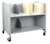 FTS Value-Two Slant Shelf File Cart 141-110-16