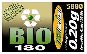 TSD Tactical .20g 180-BIO, Precision BBs - 3000 Round Bag