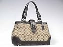 Coach Hamptons Signature Carry All Womens Handbag - 100% Authentic Coach