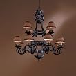 Minka Lavery Mission Inn 12-Lt. Chandelier 918-08