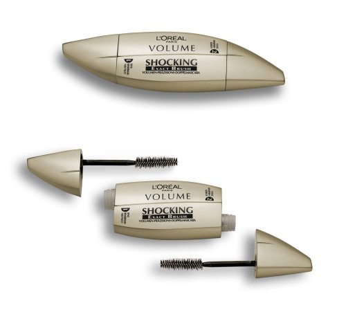L'Oreal Volume Shocking Exact Brush Mascara ~ Black (Carded)